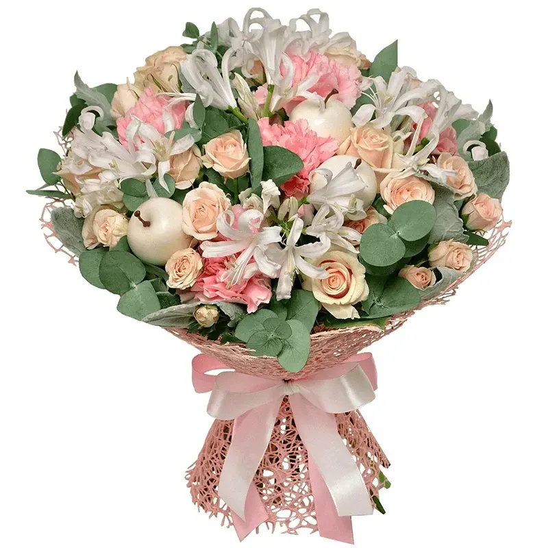 Букет «Пудровый цвет»